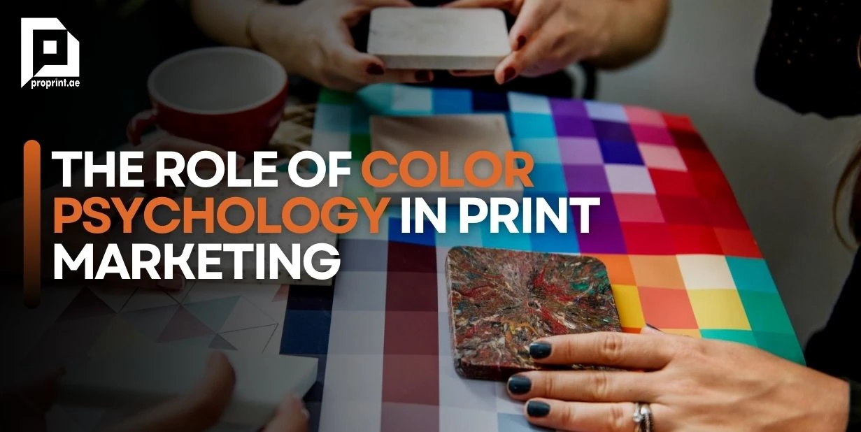 The Role of Color Psychology in Print Marketing