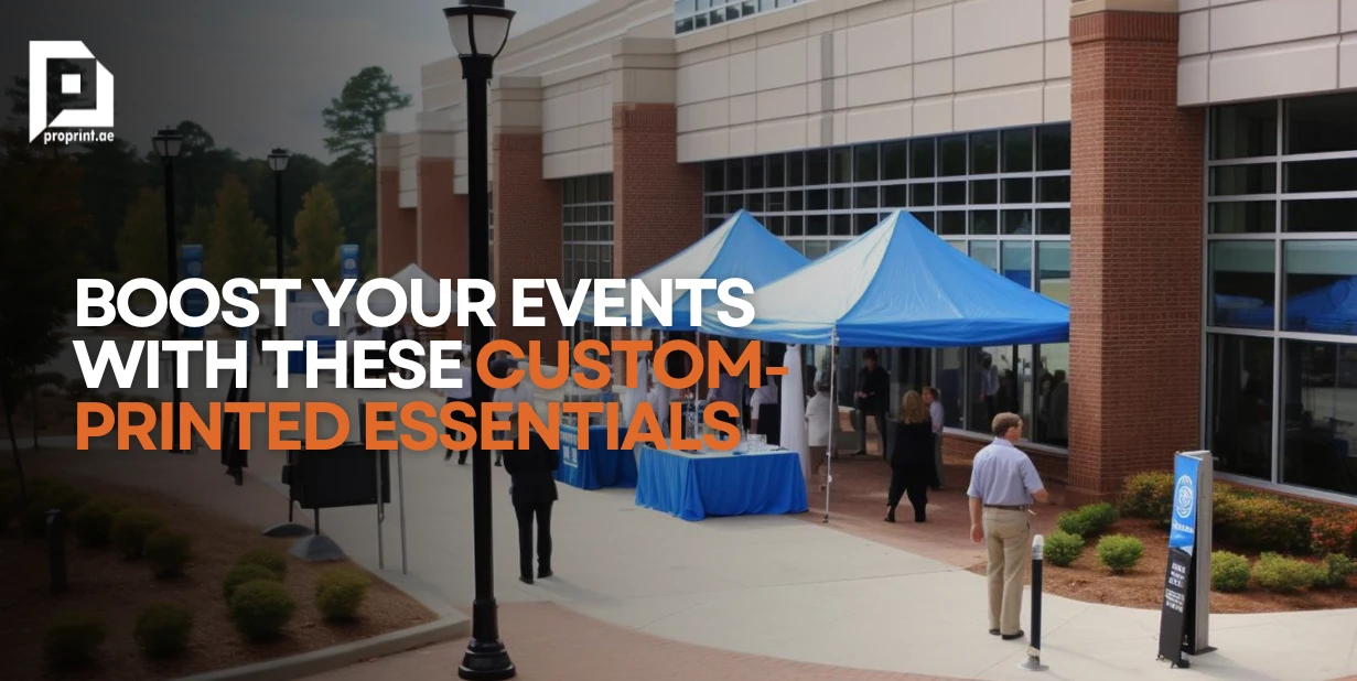 Boost Your Events with These Custom-Printed Essentials