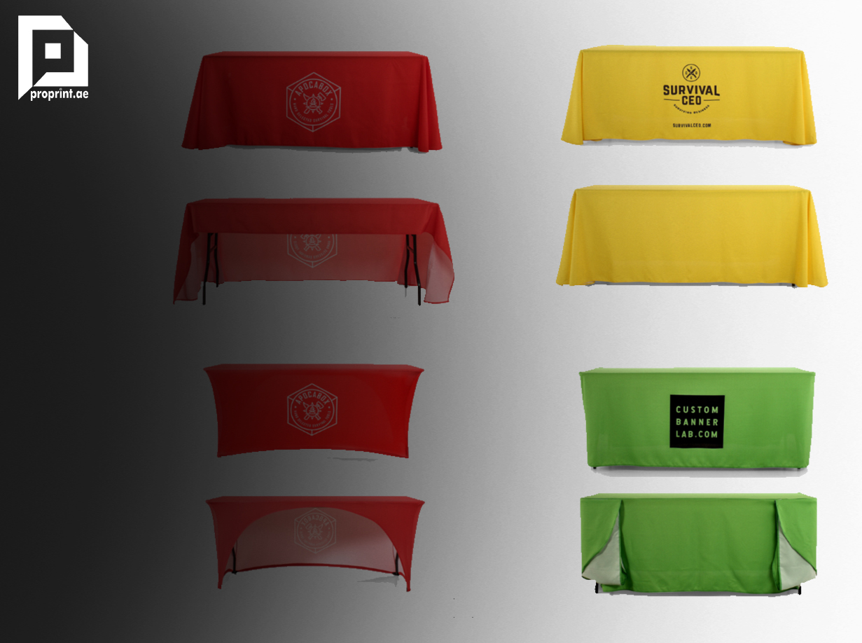 From Fabric to Finish: How Custom Printed Tablecloths Enhance Your Brand Presence